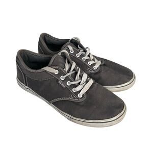Vans Gray Low Top Sneakers Sz 6